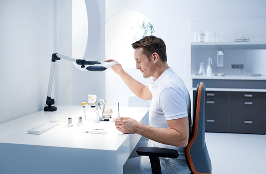 Precision Bench Lighting for Dental Technicians, Jewellers, and Watchmakers