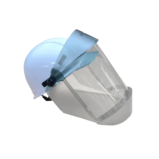 TCG Arc Flash Face Shield w/hard hat, (Cat 2, 12 cal)