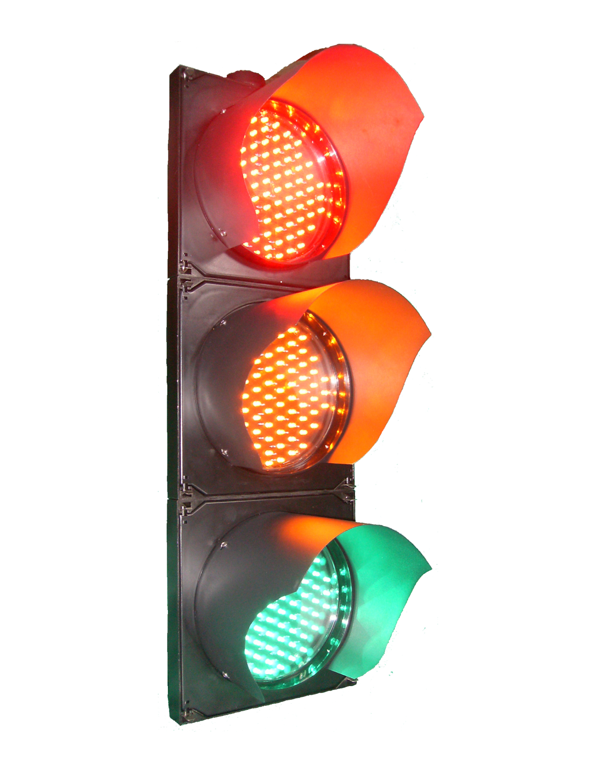LED Traffic Light (200mm - 3 aspect 12-24V DC)