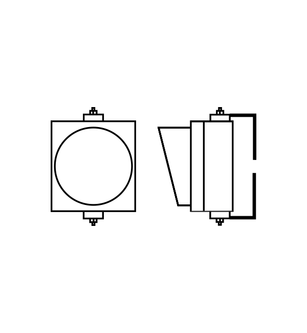 Maggylamp LED Signal Light (100mm - Customised Colours)
