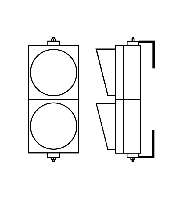 Maggylamp LED Signal Light (100mm - Customised Colours)
