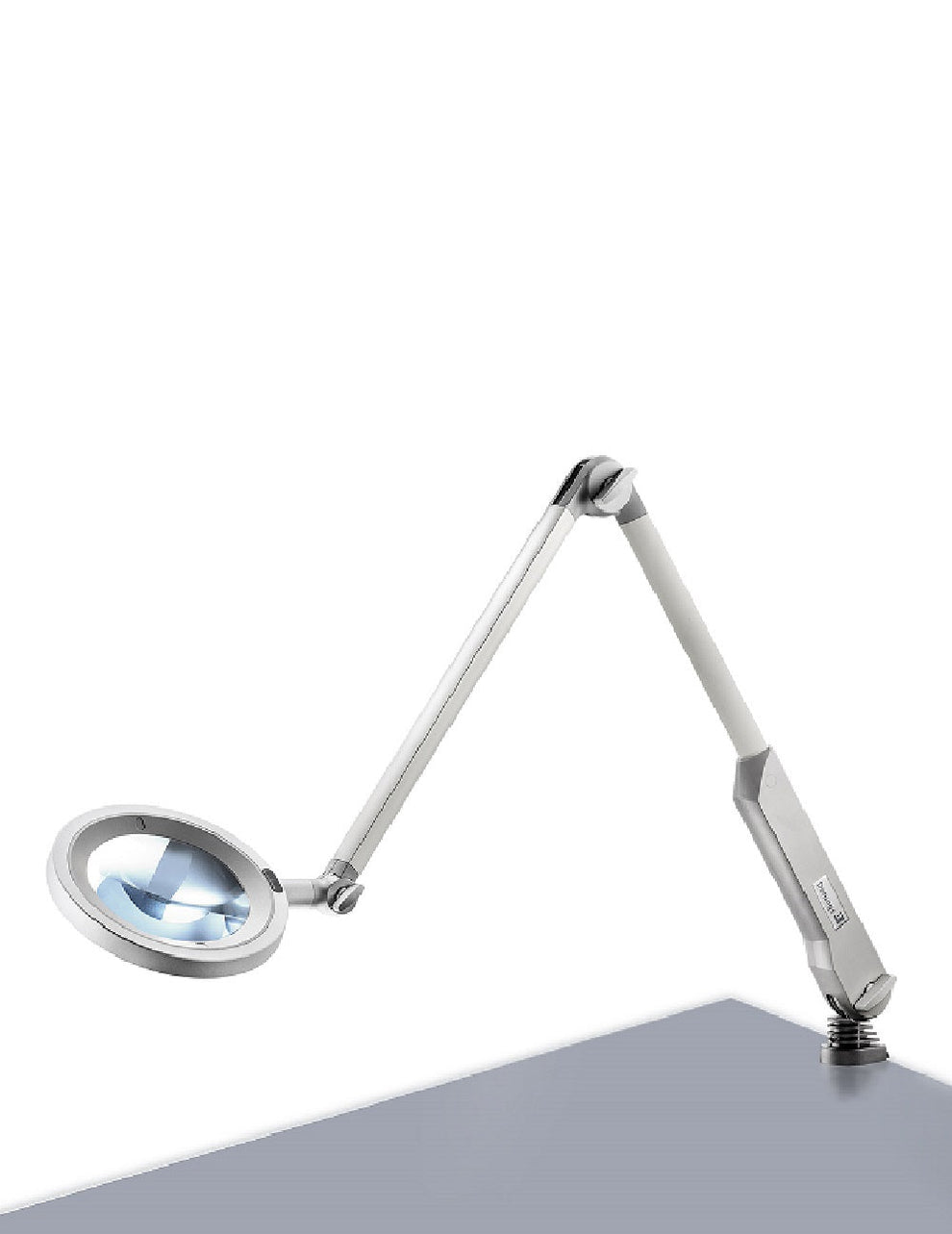 Opticlux 10-1 LED Magnifier Luminaire, (bench mounted).
