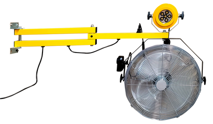 Fan Kit for Dock Lights, 3 speed fan, 450mm