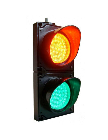 Maggylamp LED Traffic Light (100mm - 2 aspect, Red/Green, 12-24V DC)