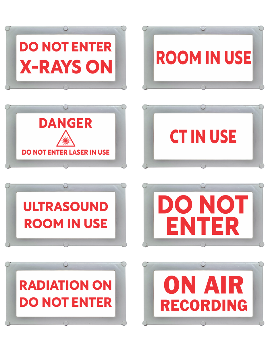 Medical Illuminated Warning Signs Australia – Redbank Group