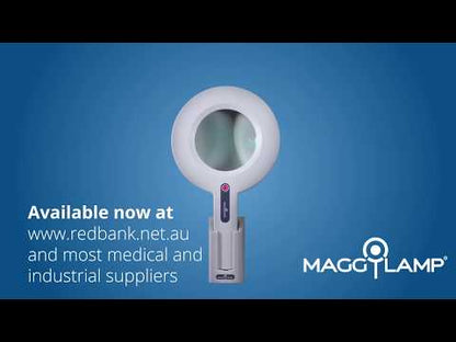 Maggyscan Portable Maggylamp with Wall Charging Dock.